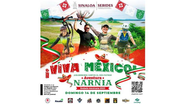 Convocatoria para rodada hacia “Narnia” para el próximo domingo 14 de septiembre.