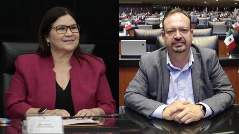 Senadores por Morena de Sinaloa, Imelda Castro y Raúl Elenes, votan en contra de investigar a hijo de AMLO