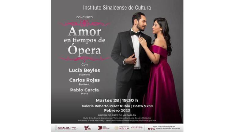 En la Gala participarán la soprano Lucía Beyles y el barítono Carlos Rojas, acompañados en el piano por Pablo García.