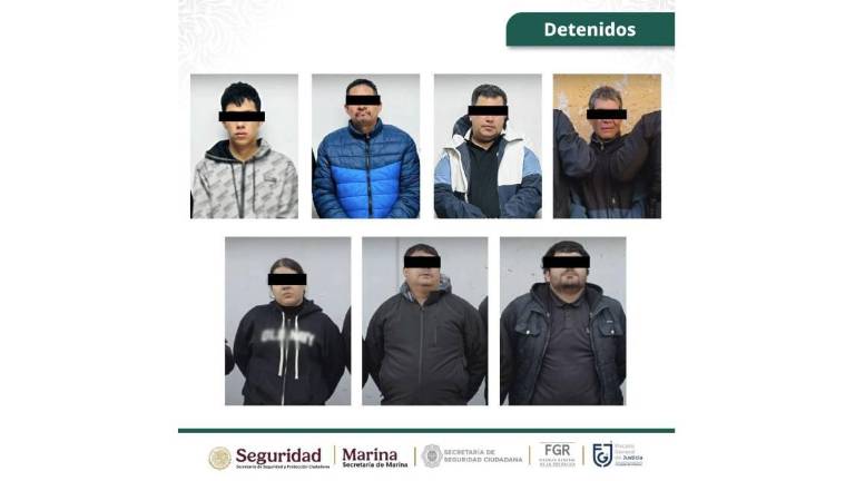 Cuatro de siete personas detenidas en la Ciudad de México son de Sinaloa.