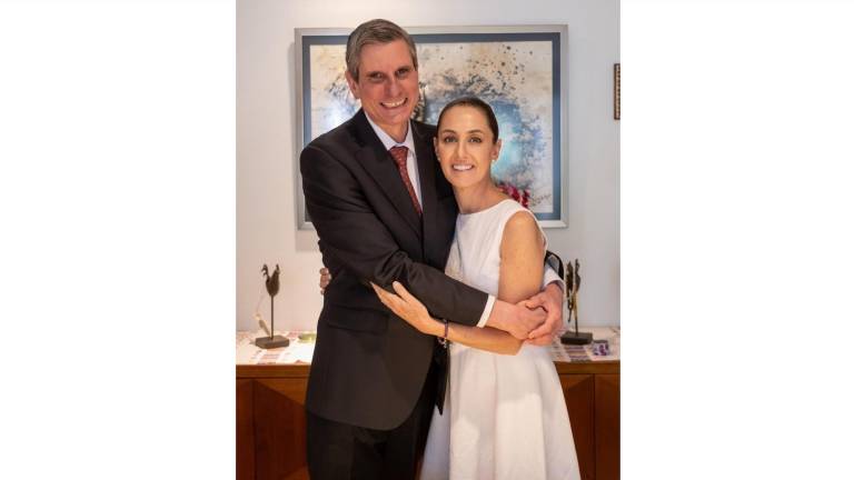 Claudia Sheinbaum contrae matrimonio con el mazatleco Jesús María Tarriba