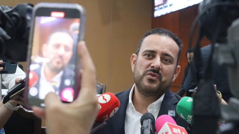 El Diputado local por el PAN Jorge González Flores pide que Omar García Harfuch regrese a Sinaloa.