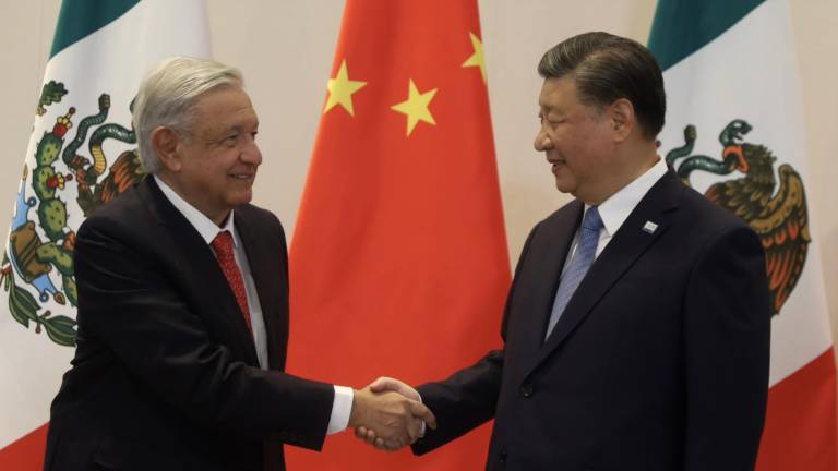 López Obrador se reúne en EU con Presidente de China, Xi Jinping