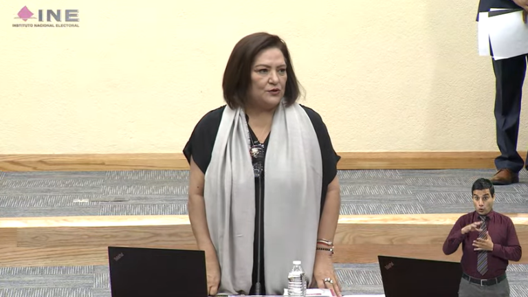 Guadalupe Taddei Zavala asume como presidenta del INE.