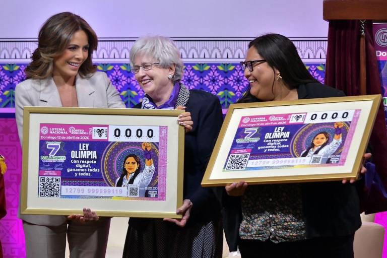 Billete de Lotería Nacional conmemora aniversario de la Ley Olimpia, hito histórico en la defensa de los derechos digitales de las mujeres