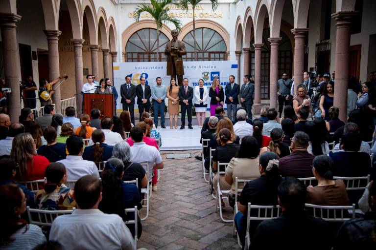 Encabeza el Rector Jesús Madueña los festejos por el 153 Aniversario de la UAS, reafirmando su compromiso con la excelencia, el humanismo y el futuro de Sinaloa