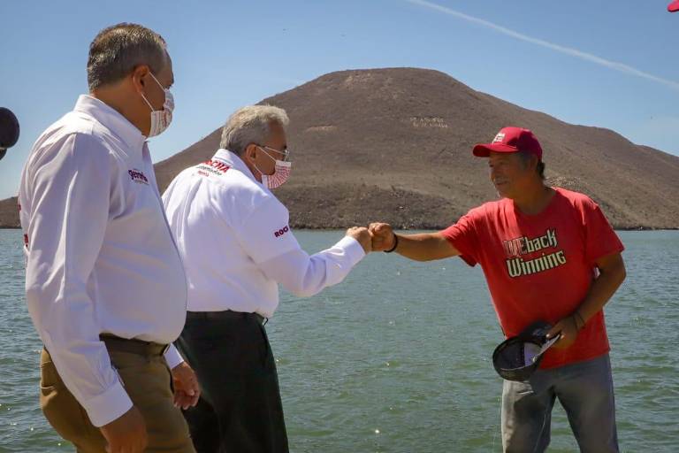 Rocha Moya anuncia partida especial para pescadores, agricultores y ganaderos