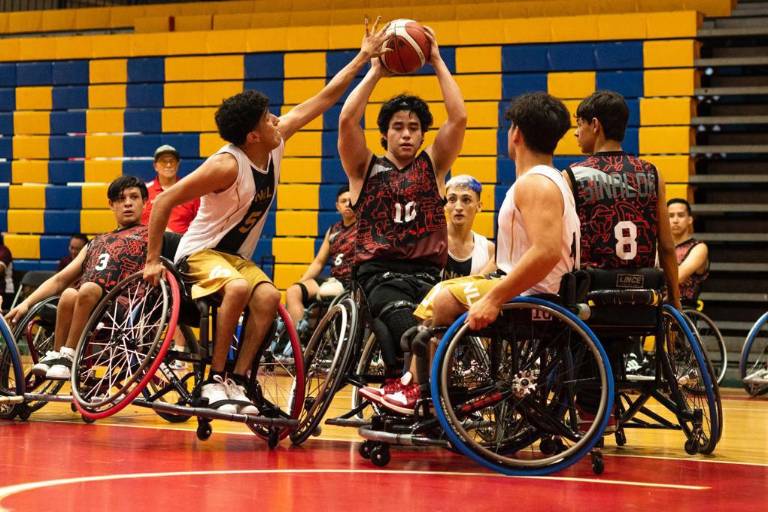 Asegura Sinaloa la medalla de plata en Baloncesto sobre Silla de Ruedas de los Paranacionales