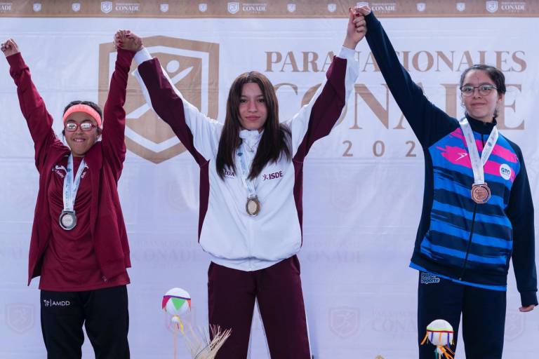 Gran día para Sinaloa en paratletismo de Paranacionales Conade