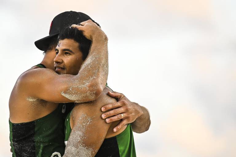 Sinaloenses Gaxiola y Rubio pierden en octavos de final en Tour Mundial de Voleibol de Playa