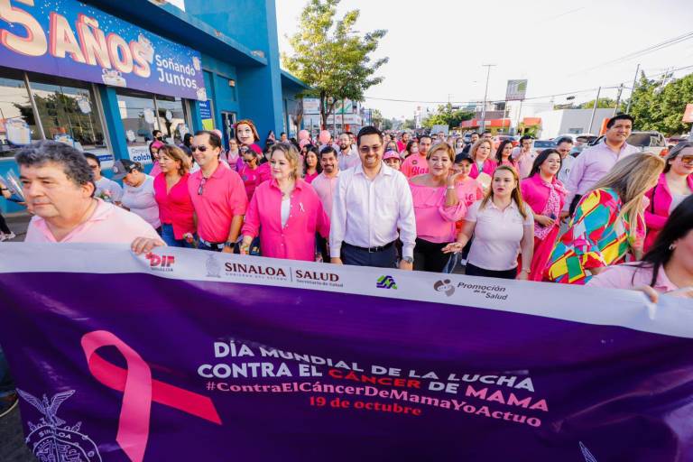 Conmemoran el Día de Lucha contra el Cáncer de Mama