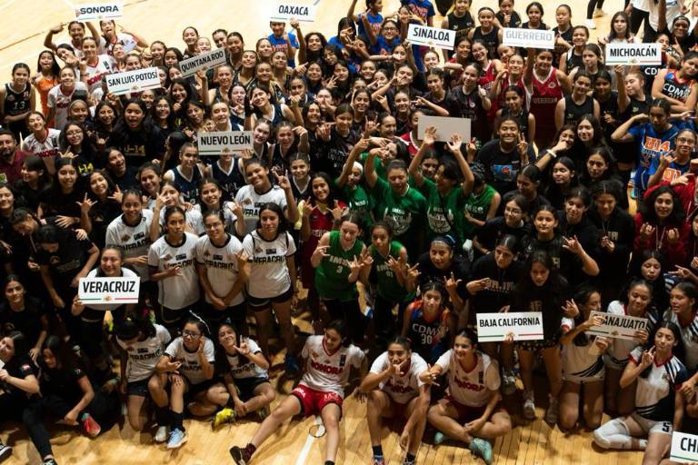Inauguran Nacional de Baloncesto U14 Femenil