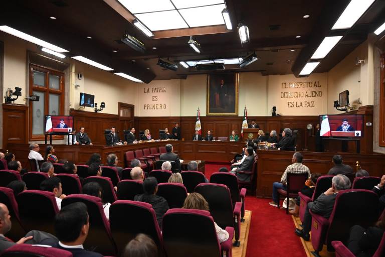 Ministros ganarán menos que la Presidenta de la República: Hugo Aguilar Ortiz