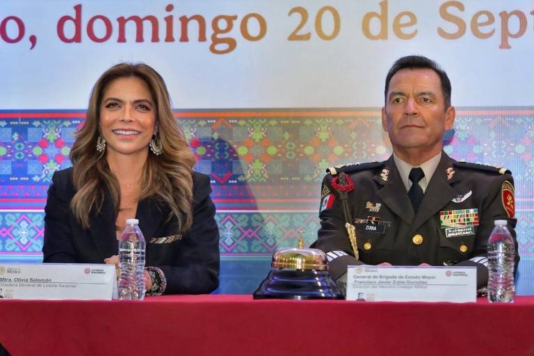 Honor y tradición resaltan el sorteo en territorio de Lotería Nacional que celebra el 50 Aniversario del Heroico Colegio Militar de Tlalpan
