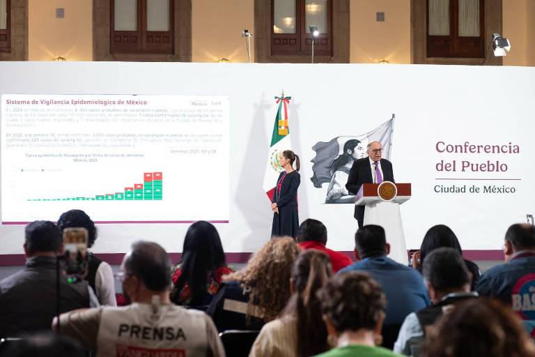 Confirma Salud Federal 583 casos de sarampión y muerte de 48 niños por tosferina