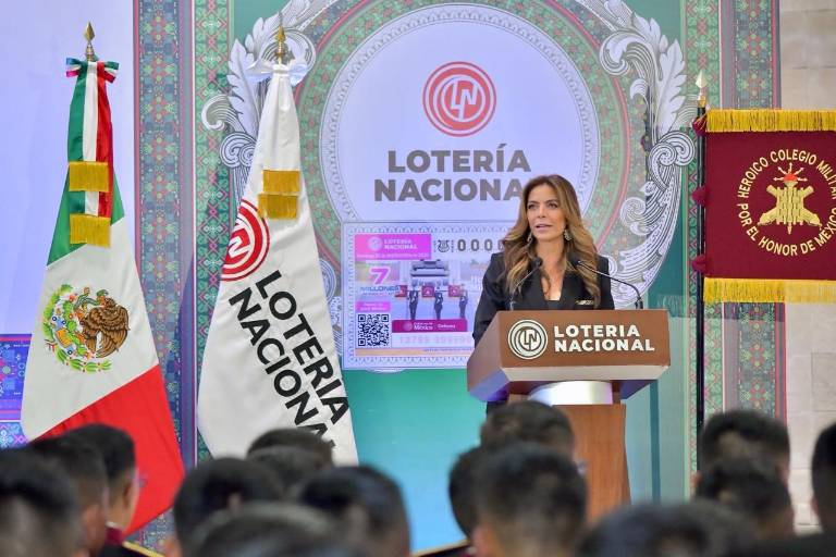 Honor y tradición resaltan el sorteo en territorio de Lotería Nacional que celebra el 50 Aniversario del Heroico Colegio Militar de Tlalpan