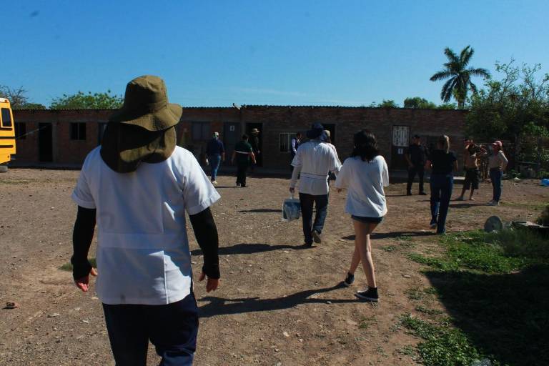 Realizan campaña de vacunación contra el Sarampión en Juan José Ríos