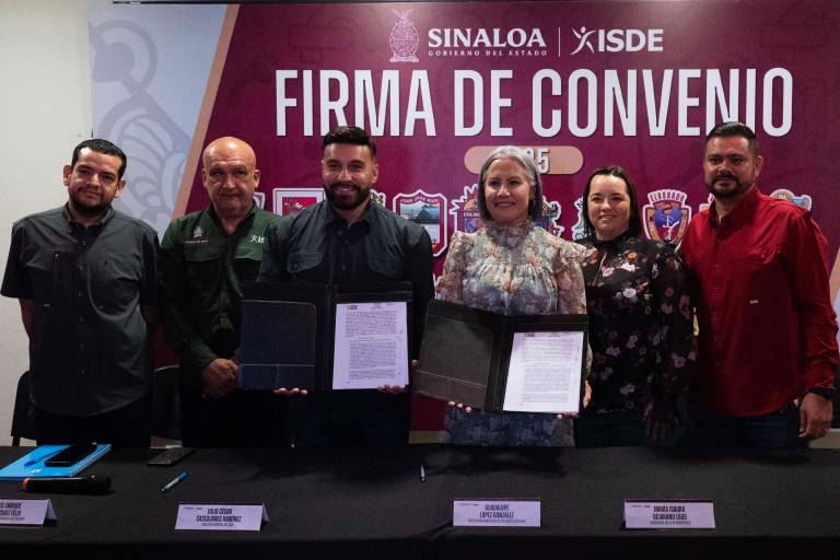 Isde y Salvador Alvarado firman convenio de trabajo