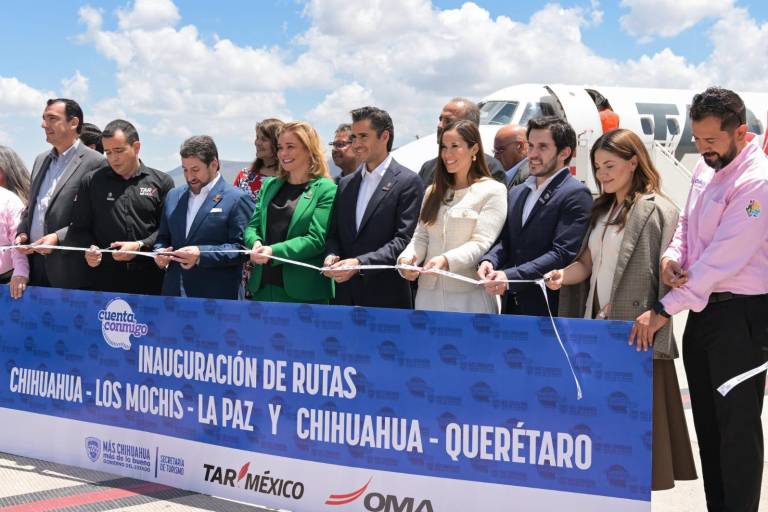Inician operaciones vuelos de Los Mochis a Chihuahua y La Paz