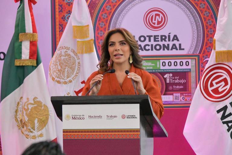 Presentan billete de Lotería por el Día del Trabajo, destaca avance en la jornada laboral de 40 horas a la semana