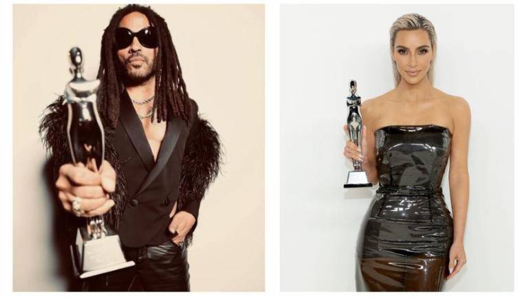 Recibe Kim Kardashian y Lenny Kravitz el Premio Innovación, de Amazon