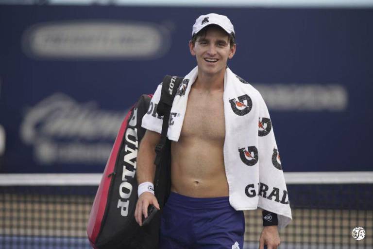 Luis Patiño tiene rápido adiós en singles del Abierto de Los Cabos