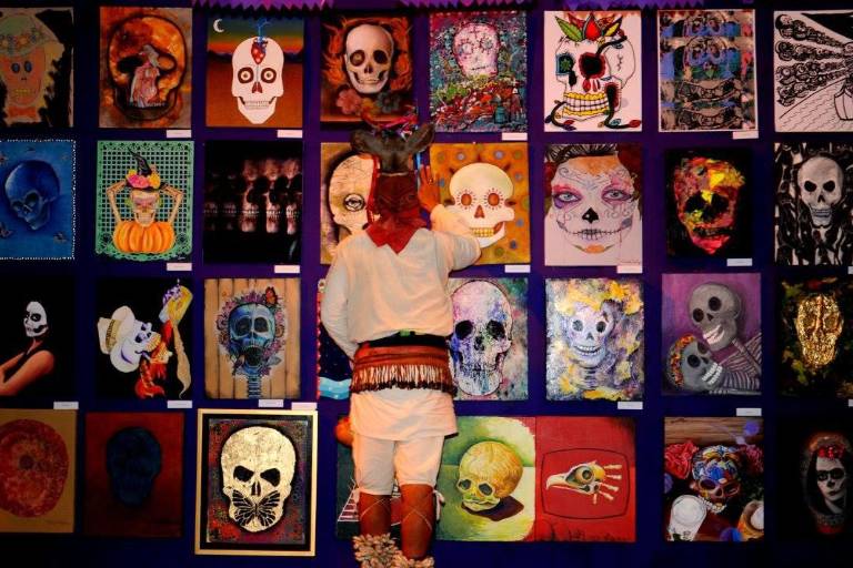 Invitan a participar en la expo colectiva por el Día de Muertos