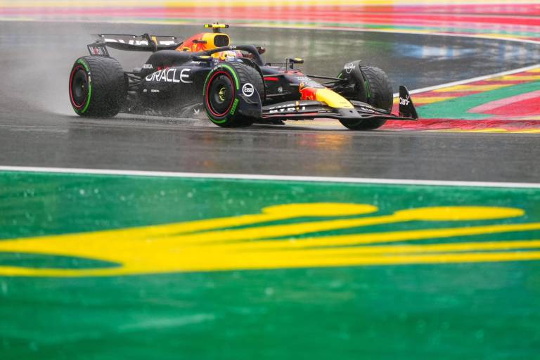 ¡Resucita Checo! Arrancará segundo en el GP de Bélgica; pole para Leclerc