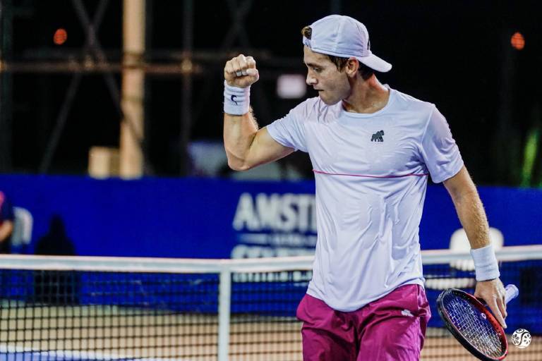 Luis Patiño se apunta doble victoria en el World Tennis Tour Cancún 2022