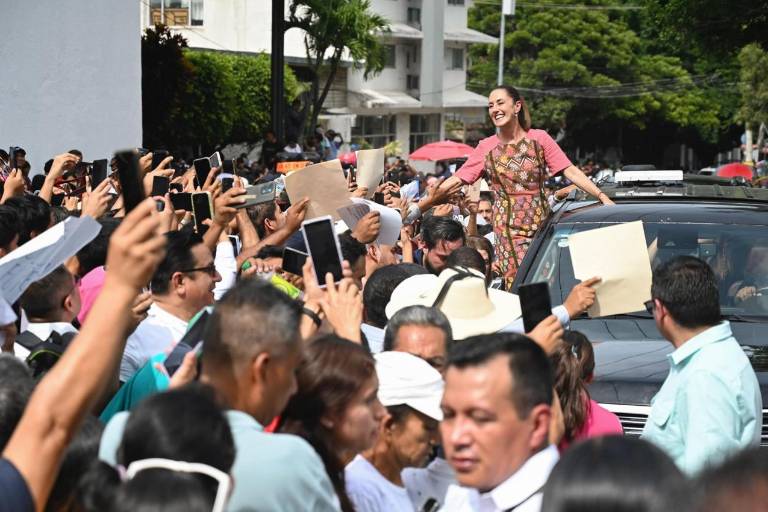 Reúne Sheinbaum a más de medio millón de personas en su gira de rendición de cuentas