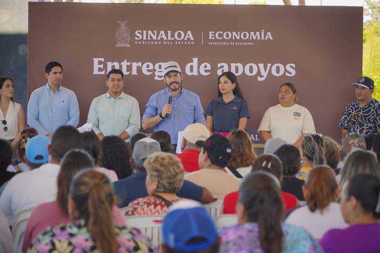 Sectores productivos de Altata reciben apoyos económicos de parte del Gobierno de Sinaloa