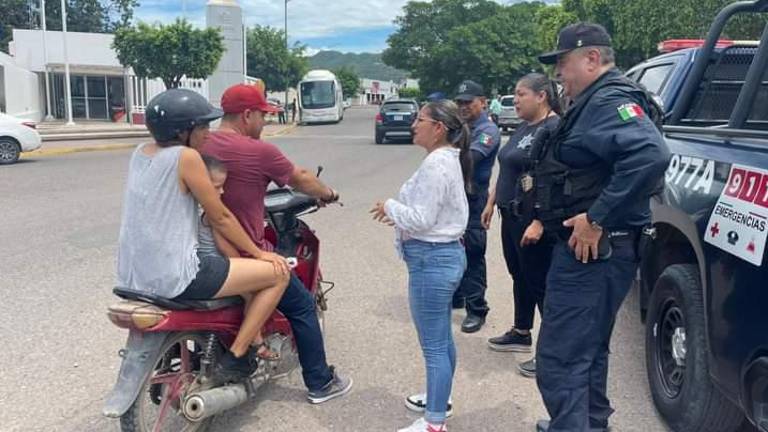 La campaña “Salva tu vida” fue implementada en la zona conocida como La Chalata, en la cabecera de El Rosario.