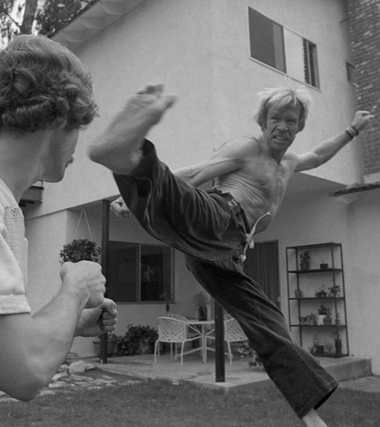 $!Antes de Hollywood, Chuck Norris forjó su legado como deportista de élite