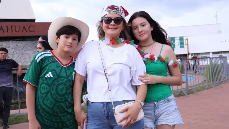 Arman la fiesta en ‘La Canasta’ en apoyo a la selección mexicana