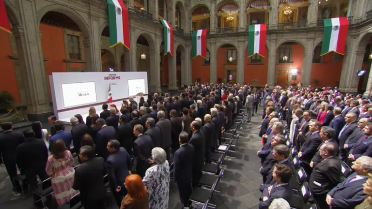 Primer informe de la Presidenta de México Claudia Sheinbaum Pardo.