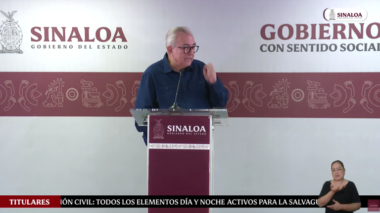 El Gobernador de Sinaloa informa sobre las gestiones para establecer un precio de garantía para el maíz.