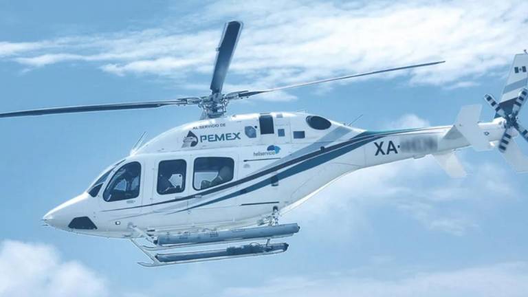 Un helicóptero con personal de Pemex cayó en la sonda de Campeche.