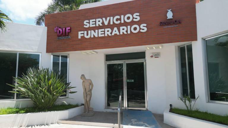Los servicios funerarios del DIF Sinaloa están disponibles las 24 horas.