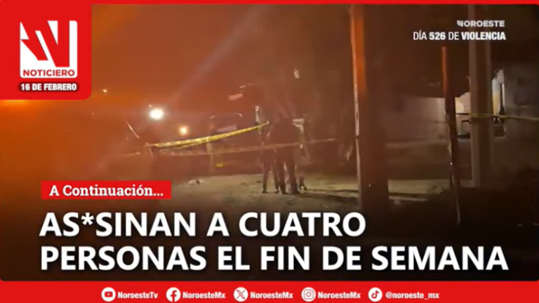 Ponte al día con las noticias que importan en Sinaloa.