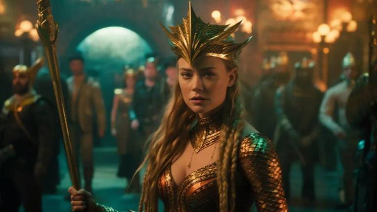 Amber Heard dará vida nuevamente a ‘Mera’ en la secuela de ‘Aquaman’.