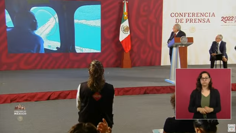 Conferencia de prensa matutina del Presidente de México Andrés Manuel López Obrador.