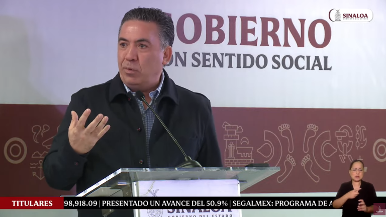 El Secretario General de Gobierno, Enrique Inzunza Cázarez, habla sobre las denuncias por fraude de la empresa Inverplux.