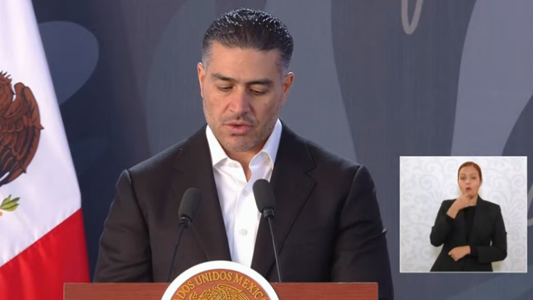 Omar García Harfuch afirmó que en Michoacán fue desarticulada la célula que participó en el homicidio del Alcalde de Uruapan, Carlos Manzo.