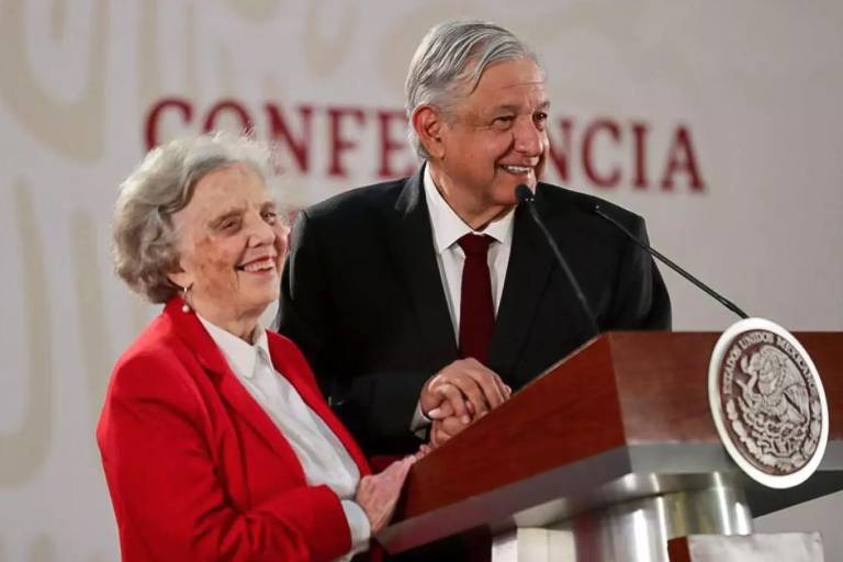 AMLO no irá al Senado a entrega de Medalla Belisario Domínguez a Poniatowska