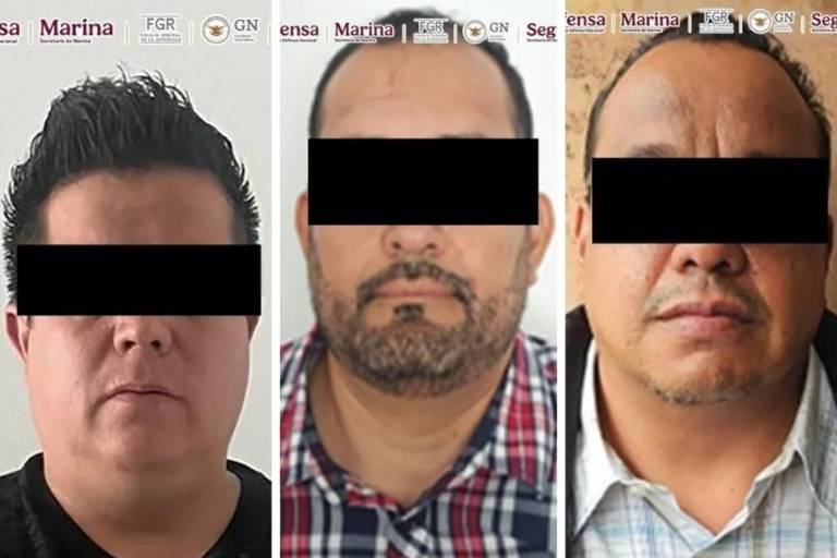Detienen a 3 hombres por extorsión y venta de droga en Jalisco y Puebla