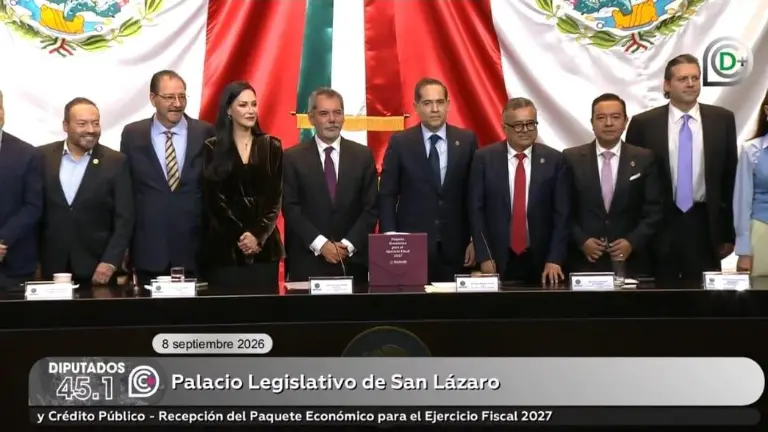 El Paquete Económico fue entregado este martes a la Cámara de Diputados.