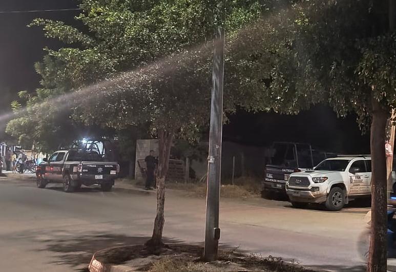 $!Privan de la vida a un hombre en una calle de la colonia 5 de febrero, en Navolato