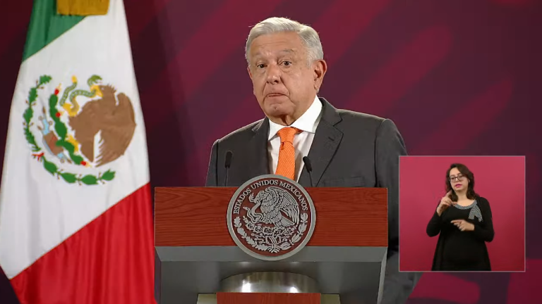 Andrés Manuel López Obrador habla del movimiento de los agricultores de Sinaloa.