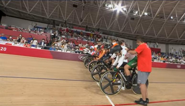 $!Sinaloense Luz Daniela Gaxiola cierra en sitio 11 en prueba de keirin de Tokio 2020