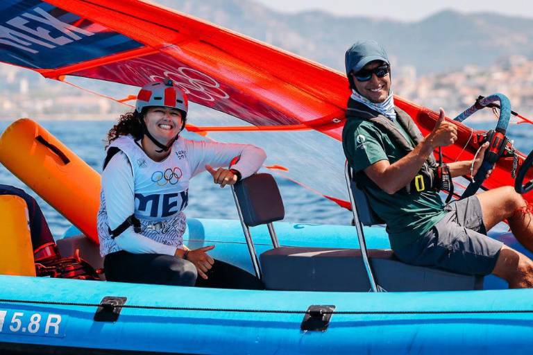 La velerista mexicana Mariana Aguilar termina lejos de los primeros lugares